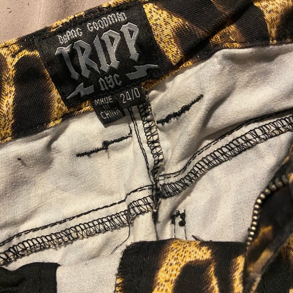 Leapord print skinny jeans tripp nyc animal print - Picture 7 of 7